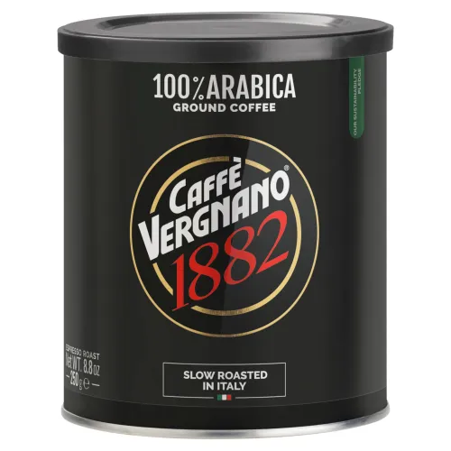 Caffè Vergnano 1882 Pražená mletá káva Moka 100% Arabika