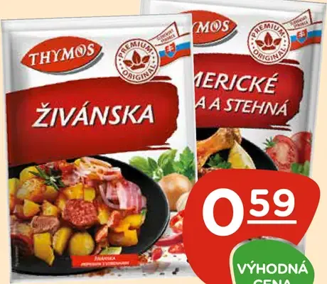 Thymos korenie vybrané druhy
