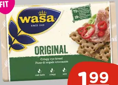 Wasa Original chrumkavý ražný chlieb