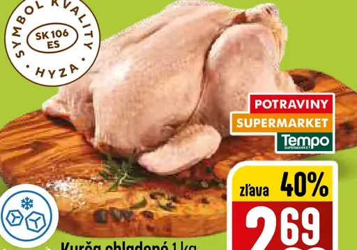 Kurča chladené celé