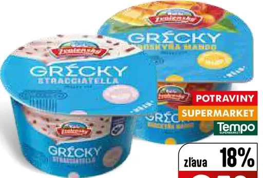 Jogurty Grécky jogurt