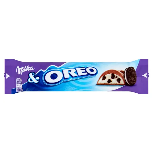 Milka Oreo tyčinka s kúskami sušienok v mliečnej čokoláde