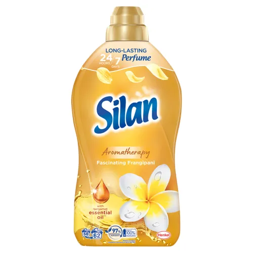 Silan Aromatherapy Fascinating Frangipani avivážny prostriedok na textílie 62 praní