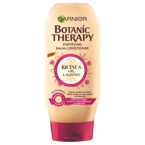 Garnier Botanic Therapy Ricinus oil & almond posilňujúci balzam na slabé vlasy