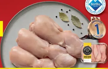 Kuracie stehnenné rezne XXL bez kosti a kože
