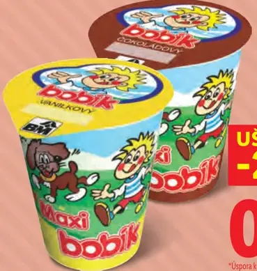 Bobík Maxi smotanový dezert rôzne druhy