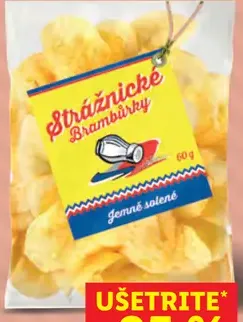 Strážnické brambůrky jemne solené lupienky