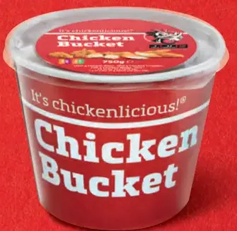 McEnnedy marinované kuracie stehná Chicken Bucket