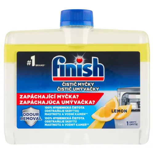 Finish Lemon čistič umývačky riadu