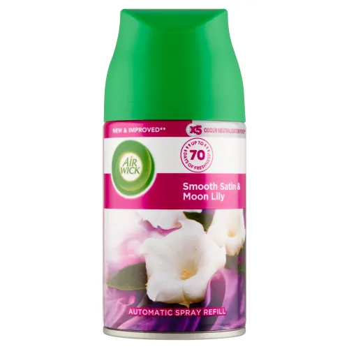 Air Wick Freshmatic Náplň do osviežovača vzduchu jemný satén a mesačná ľalia