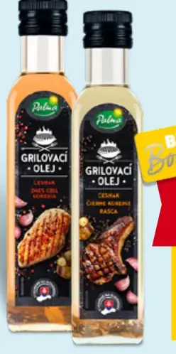 Palma grilovací olej cesnak – gril korenie / cesnak – rasca – čierne korenie
