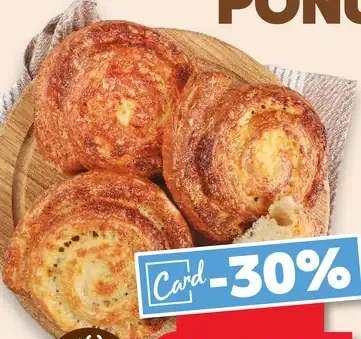 Syrový slimák pečivo