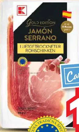K-Classic K-Gold Edition Jamón Serrano plátky