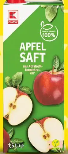 K-Classic šťava 100 % Apfel Saft