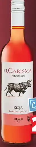 El Carisma víno Rioja španielske
