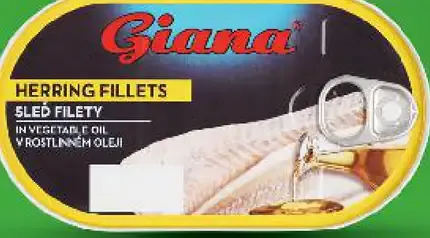 Giana Sleďové filety v omáčke