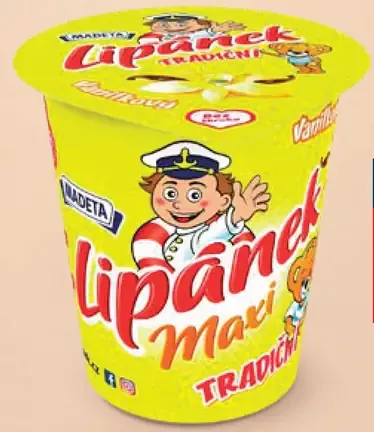 Madeta Lipánek Maxi tradičný tvarohový dezert