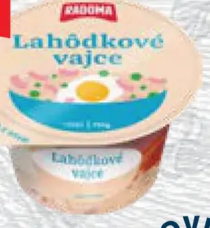 Rajo lahôdkové vajce
