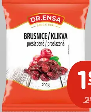 Dr. Ensa brusnice presladené / polosladené
