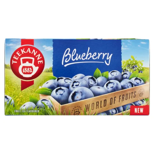 TEEKANNE Blueberry, World of Fruits, 20 vrecúšok