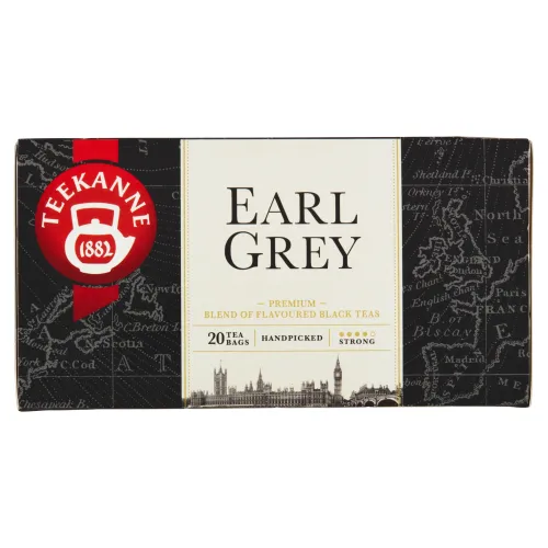 TEEKANNE Earl Grey, čierny čaj aromatizovaný, 20 vrecúšok