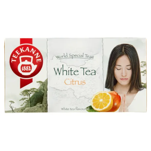 TEEKANNE White Tea Citrus, World Special Teas, 20 vrecúšok