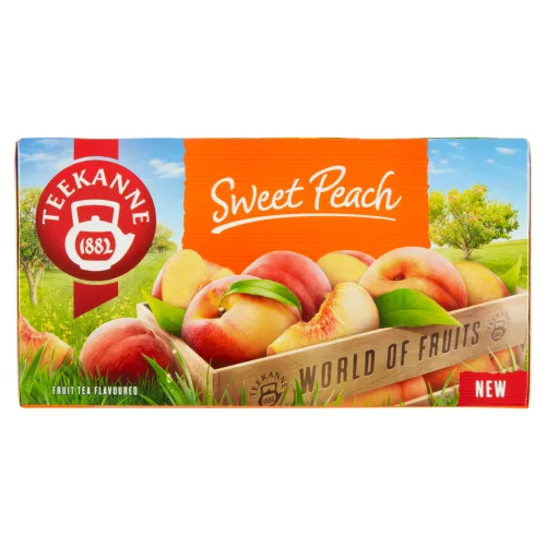TEEKANNE Sweet Peach, World of Fruits, 20 vrecúšok