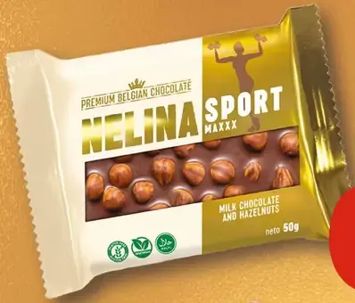 Nelina čokoláda sport milka s lieskovými orechmi