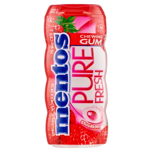 Mentos Pure Fresh Strawberry žuvačky