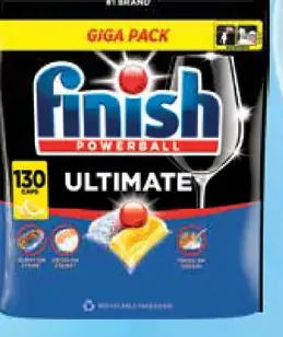 Finish Ultimate kapsuly do umývačky riadu