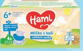 Hami mliečko s kašou