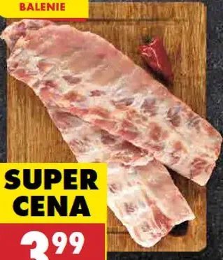 Bravčové rebrá Krajina mäsa