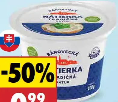 Milsy smotanová nátierka natur