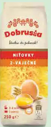 Cestoviny nitovky Dobruška 2-vaječné