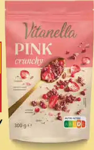 Vitanella Pink crunchy granola