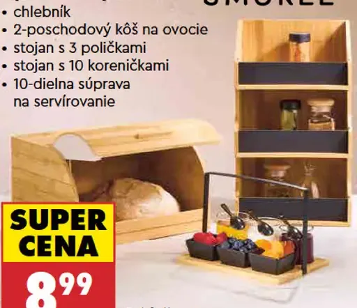 Smukee príslušenstvo do kuchyne – chlebník