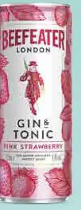 Gin Tonic Pink Strawberry