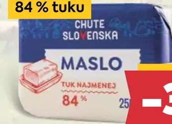 Chute Slovenska maslo