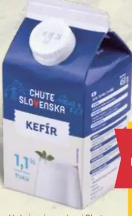 Chute Slovenska kefír 1,1 % biely