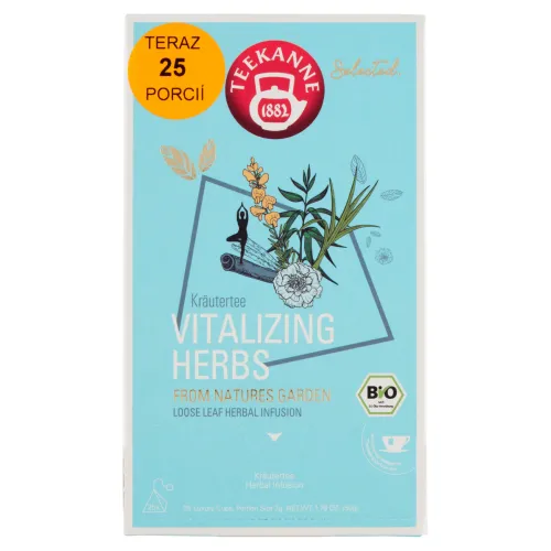 Teekanne Selected Vitalizing Herbs bylinný čaj 25 x(50 g)
