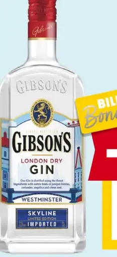 Gibsons London Dry gin