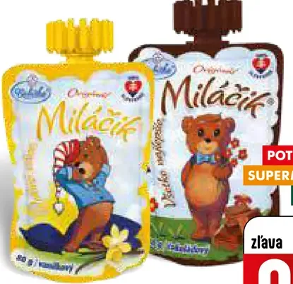 Miláčik dezert 2 druhy