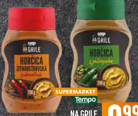 COOP Na Grile horčica plnotučná