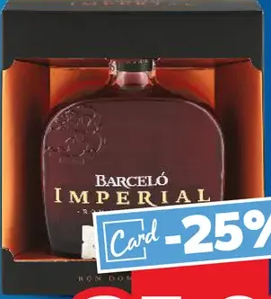 Barceló Imperial rum 38 % darčekové balenie