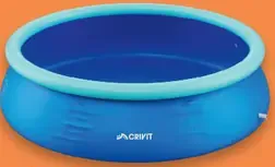 Crivit bazén stabilný s pevný vákou oceľovou rámu