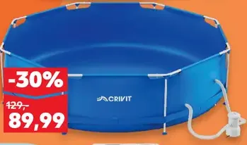 Crivit bazén stabilný a pevný vrátane filtračného čerpadla