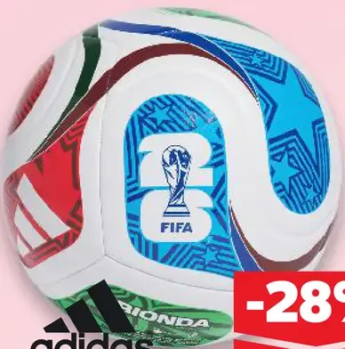 Adidas futbalová lopta