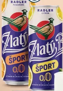 Zlatý Bažant Radler Šport 0,0 %