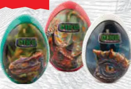 Dino vajíčko s cukríkmi