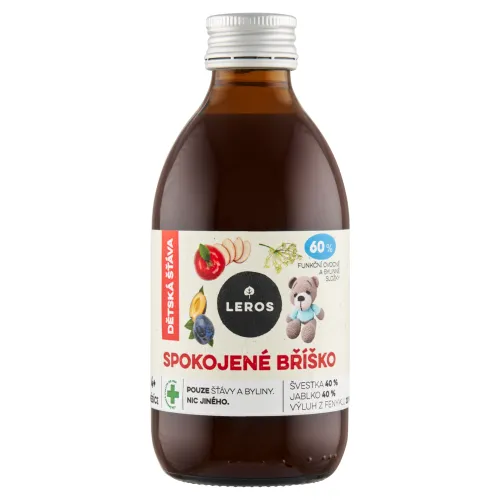 Leros Detská šťava spokojné bruško